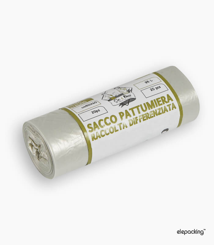 Sacco Pattumiera Professionale Linea Ambra 50×60 cm – Elepacking