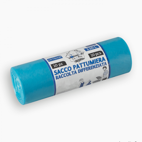 Sacco Pattumiera Colorato per raccolta differenziata 72×100 cm Giallo –  Elepacking